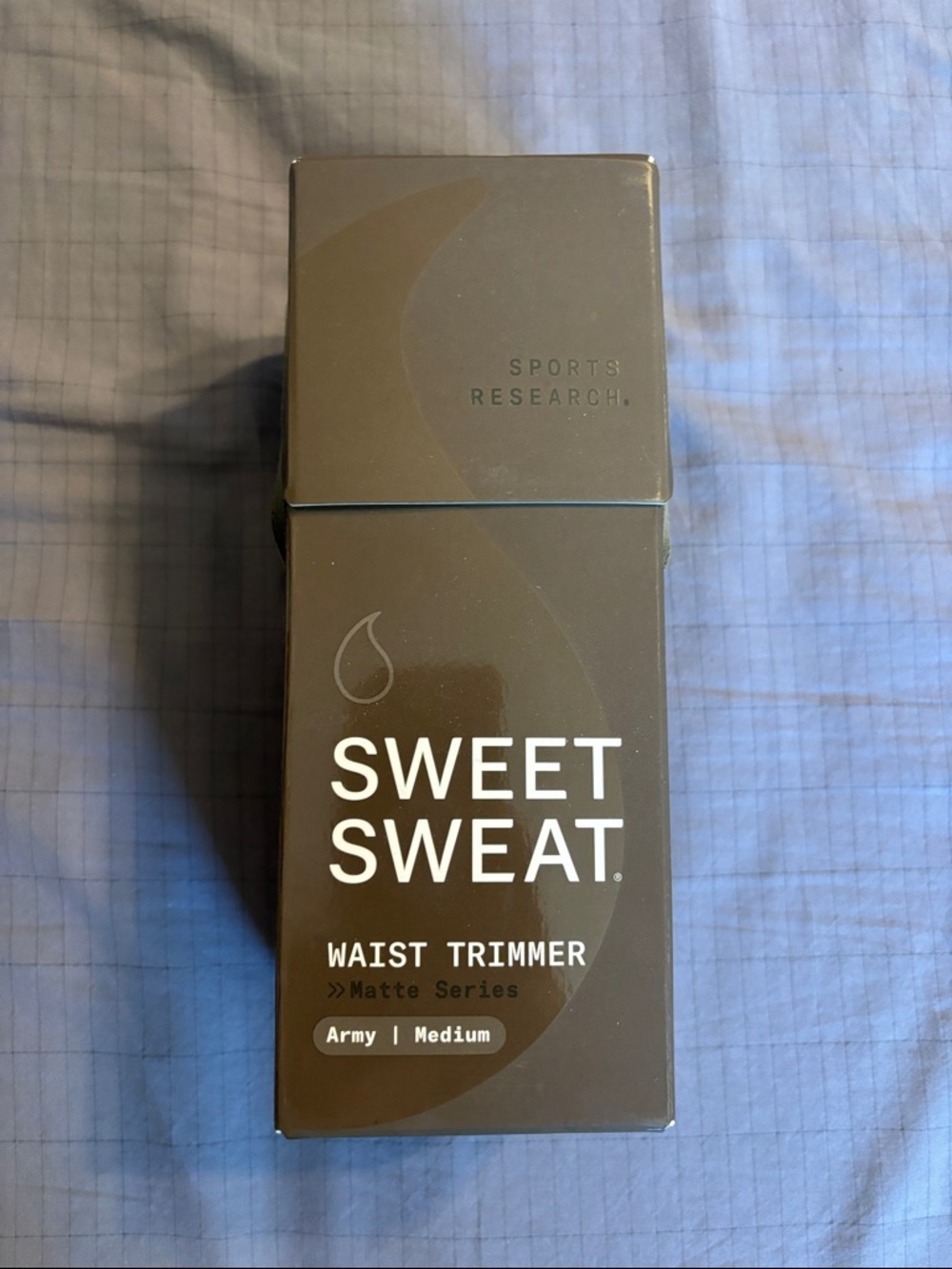 Sweet Sweat Waist Trimmer - Army (Medium)